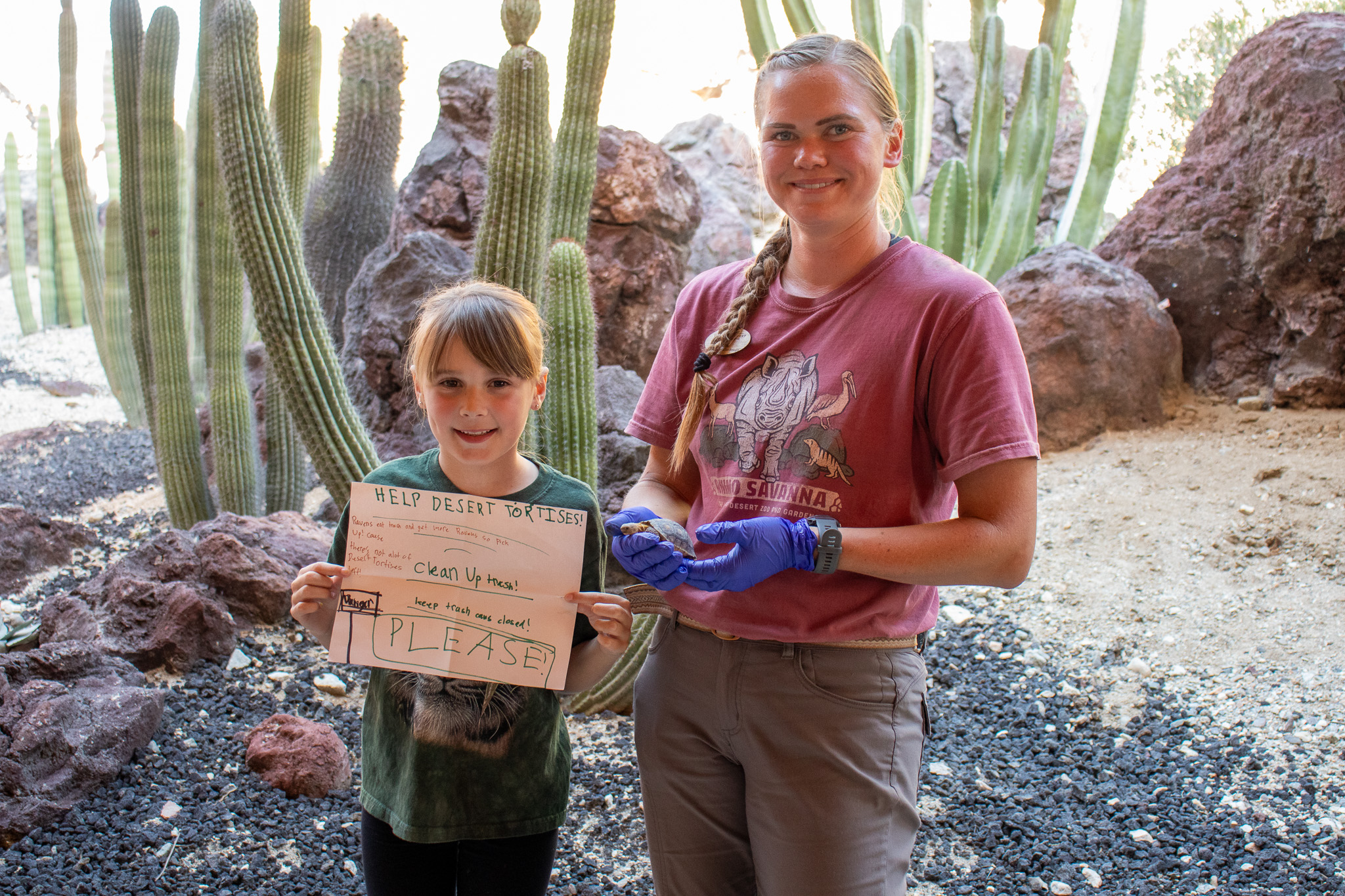 9-Year-Old Conservationist’s Goal of Saving The Desert Tortoise